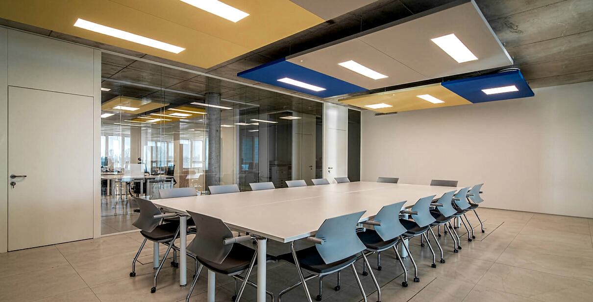 akustik ofis tavan ses yalıtım paneli